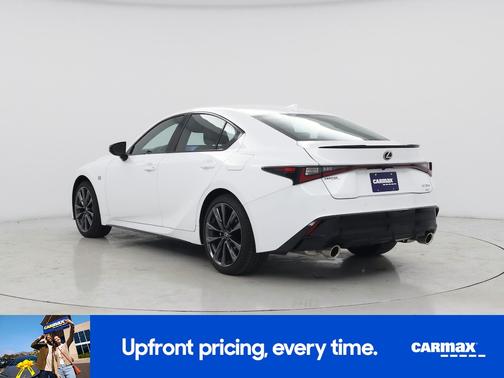 White 2025 Lexus IS 350 F-Sport