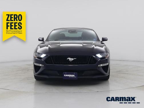 Blue 2021 Ford Mustang GT