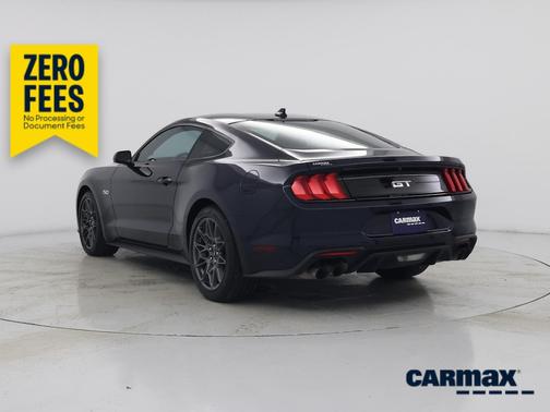 Blue 2021 Ford Mustang GT