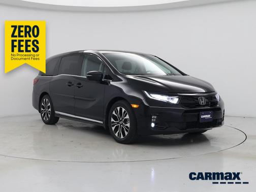 Black 2025 Honda Odyssey Elite