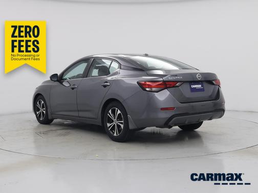 Gray 2021 Nissan Sentra SV