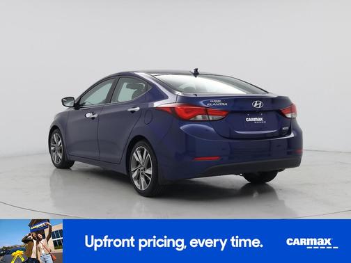 Blue 2016 Hyundai ELANTRA Limited