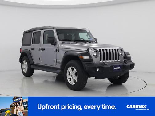 Silver 2020 Jeep Wrangler Unlimited Sport S