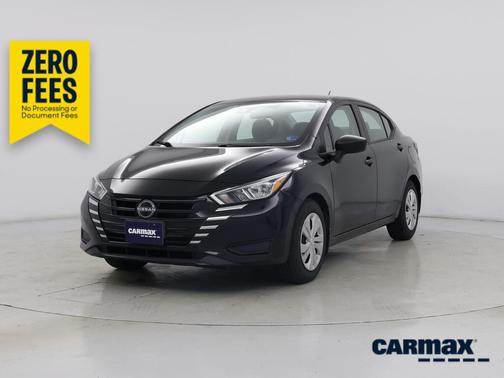 Black 2023 Nissan Versa S