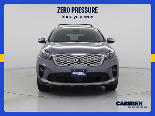 Blue 2020 Kia Sorento EX