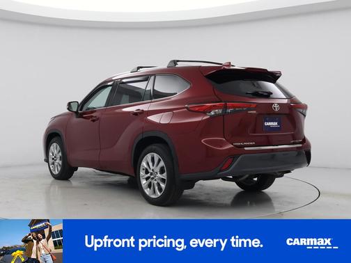 Burgundy 2023 Toyota Highlander Limited