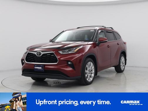 Burgundy 2023 Toyota Highlander Limited