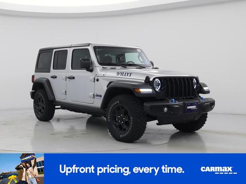 Silver 2023 Jeep Wrangler 4xe Willy's