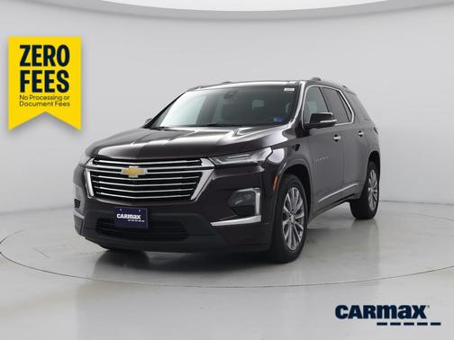 Burgundy 2023 Chevrolet Traverse Premier