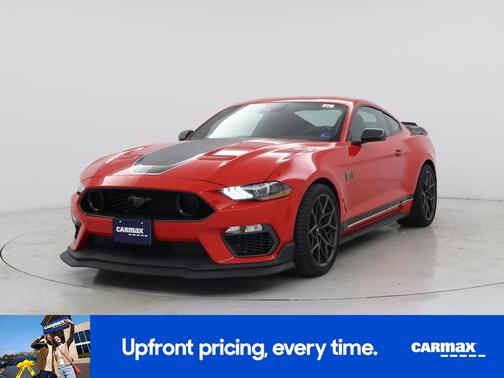 Red 2021 Ford Mustang Mach 1