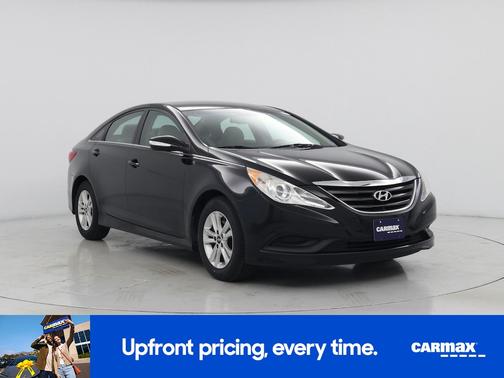 Black 2014 Hyundai SONATA GLS