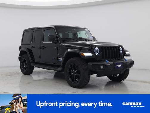 Black 2022 Jeep Wrangler Unlimited 4xe Unlimited Sahara