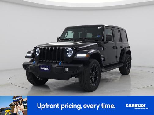 Black 2022 Jeep Wrangler Unlimited 4xe Unlimited Sahara