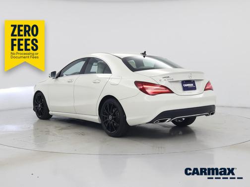 White 2018 Mercedes-Benz CLA 250