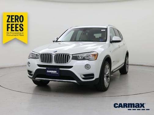 White 2016 BMW X3 XDrive28i