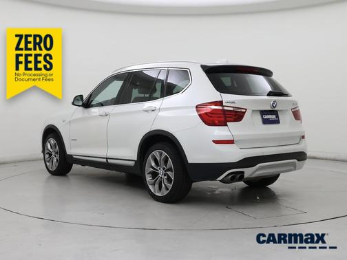 White 2016 BMW X3 XDrive28i