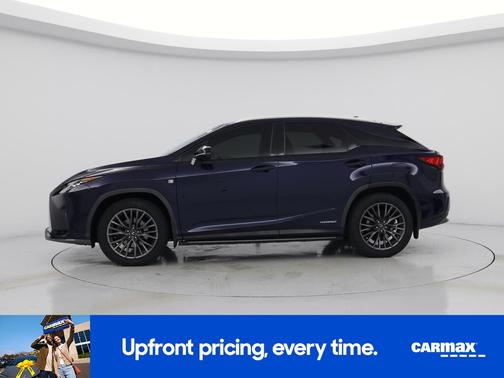 Blue 2017 Lexus RX 450h F-Sport