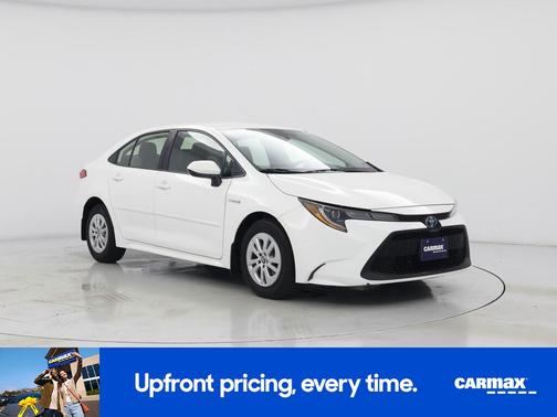 White 2021 Toyota Corolla Hybrid LE