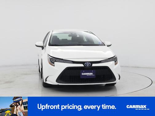 White 2021 Toyota Corolla Hybrid LE