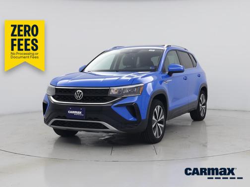 Blue 2022 Volkswagen Taos SE