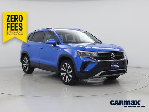 Blue 2022 Volkswagen Taos SE