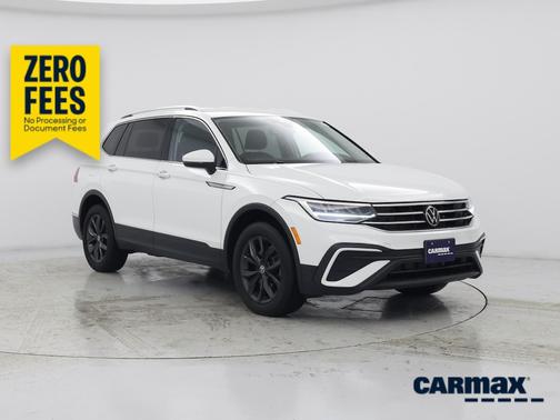 White 2022 Volkswagen Tiguan SE