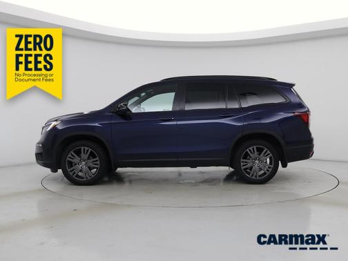 Blue 2022 Honda Pilot Sport