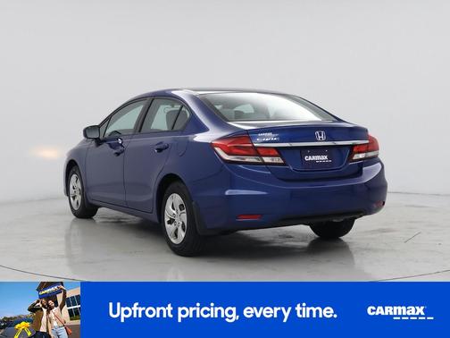 Blue 2015 Honda Civic LX
