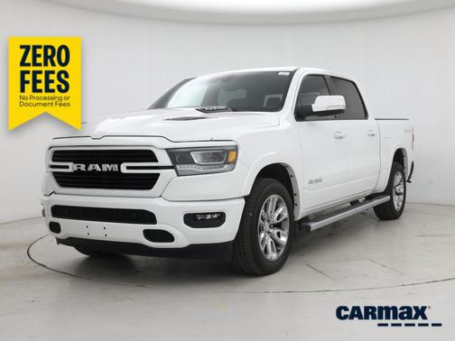 White 2021 RAM 1500 Laramie