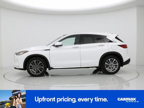 White 2023 INFINITI QX50 Luxe