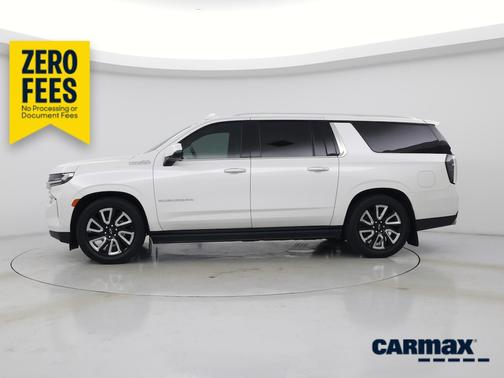 White 2022 Chevrolet Suburban High Country