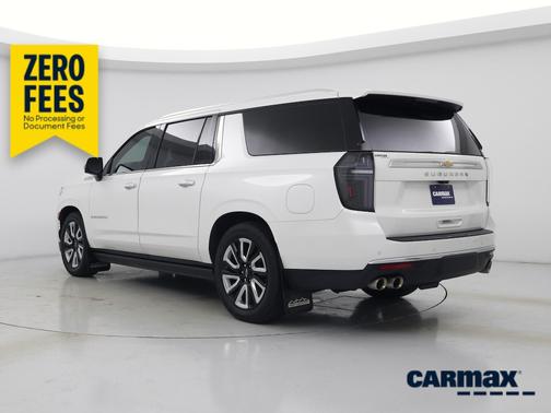 White 2022 Chevrolet Suburban High Country