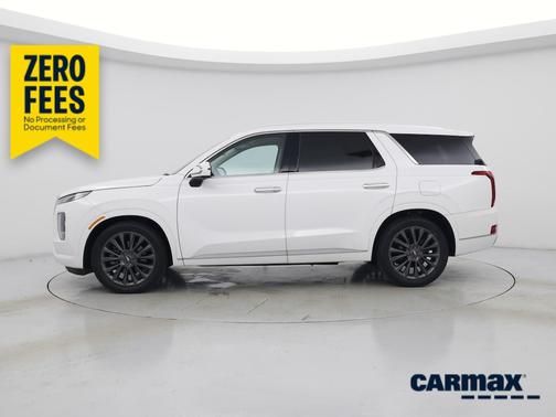 White 2020 Hyundai PALISADE Limited