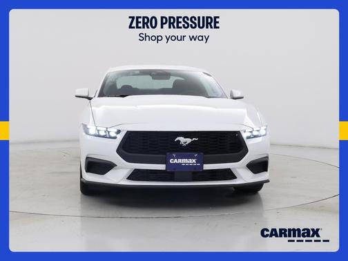 White 2025 Ford Mustang Ecoboost Premium