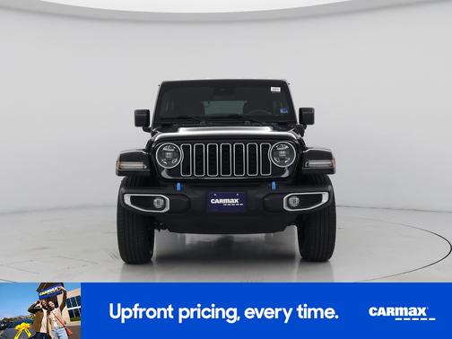 Black 2024 Jeep Wrangler 4xe Sahara