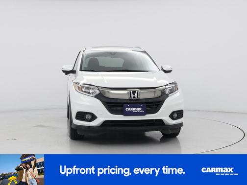 White 2019 Honda HR-V EX