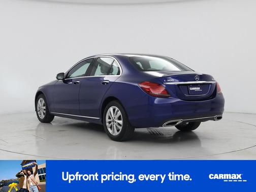 Blue 2019 Mercedes-Benz C-Class