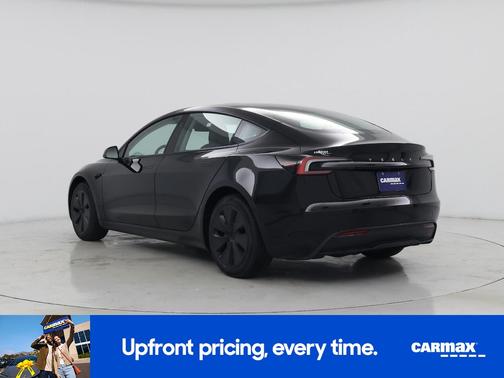 Black 2025 Tesla Model 3 Long Range