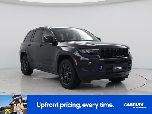 Blue 2023 Jeep Grand Cherokee 4xe 30th Anniversary