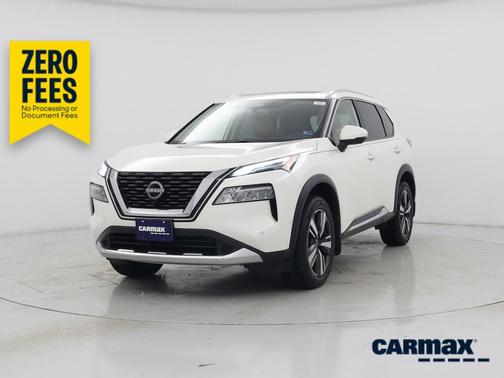 White 2023 Nissan Rogue Platinum