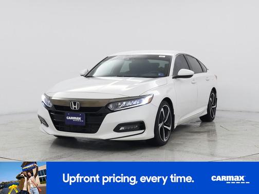 White 2018 Honda Accord Sport