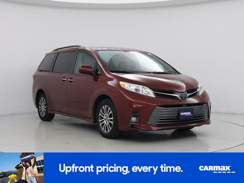 Red 2020 Toyota Sienna XLE