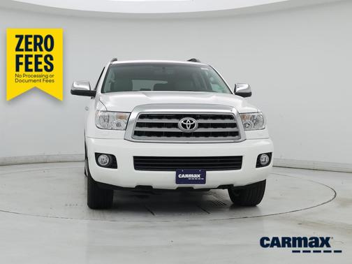 White 2017 Toyota Sequoia Limited