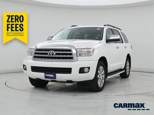 White 2017 Toyota Sequoia Limited