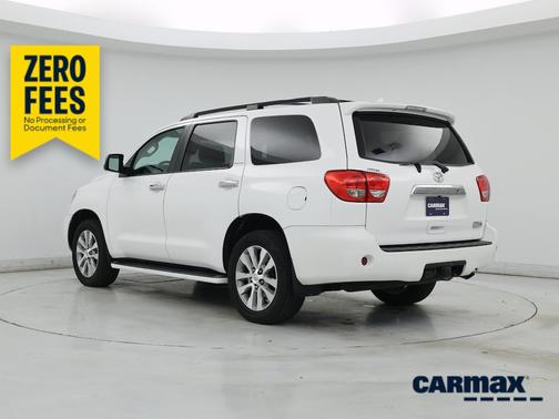 White 2017 Toyota Sequoia Limited