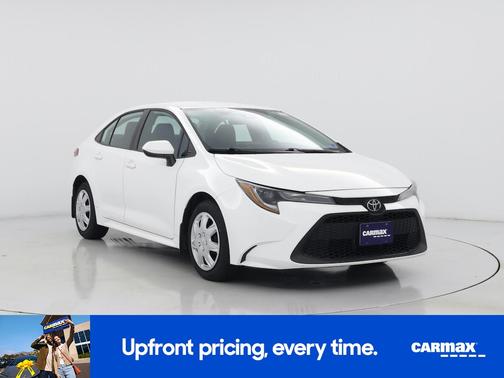 White 2022 Toyota Corolla LE