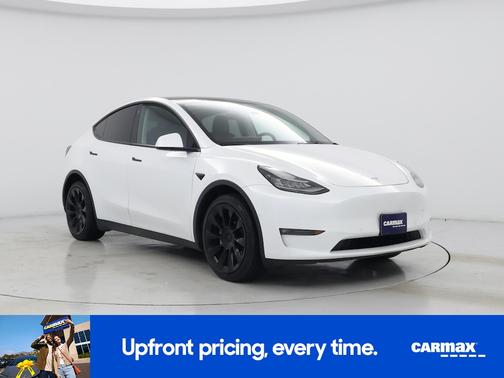 White 2022 Tesla Model Y Long Range