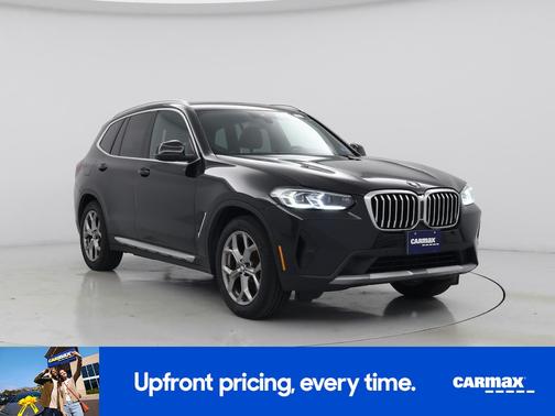 Black 2022 BMW X3 XDrive30i