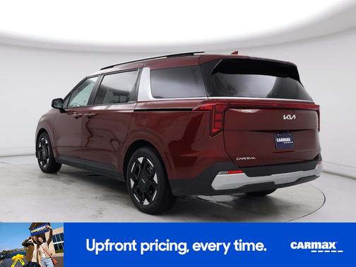 Red 2025 Kia Carnival EX