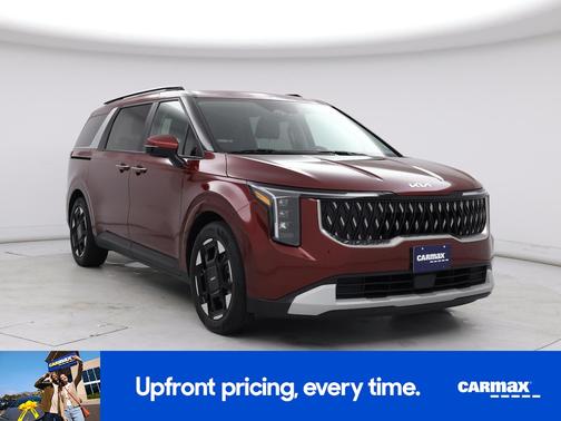 Red 2025 Kia Carnival EX
